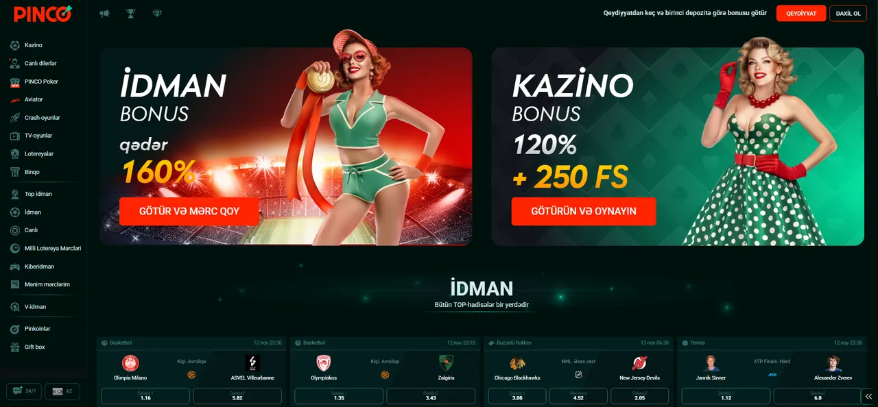 Pinco haqqında ümumi məlumat